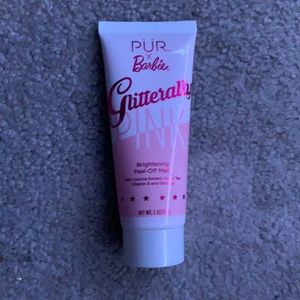 pur cosmetics x barbie glitter pink peel off mask